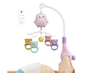 Mobile de maternelle - Mobile à suspendre pour lit d'enfant - Jouet portable en forme de cloche, pour berceau et bébé - Salons apaisants, écurie de nuit sur le lit, jouets suspendus, décoration de