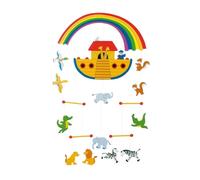 Mobile en bois - GOKI - 52987 - Arche de Noé - Largeur 36 cm - Hauteur 55 cm