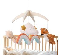Mobile Enfant Pour Lit Bébé Apaisants Animaux En Peluche Pour Poussette | Mobile De Chambre Bébé Pour Garçons Maison Appartement Chambre Salon Salle De Jeux Garderie Moment Du Coucher Voyages