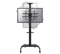 MOBILE FLAT SCREEN FLOOR STAND (HEIGHT: 130-162 CM)