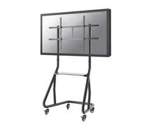 MOBILE FLAT SCREEN FLOOR STAND (STAND+TROLLEY) (H152-169 CM)