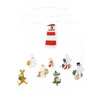 Flensted Mobiles Mobile Moomin Version 2014 Rouge 23 pouces Fait main au Danemark