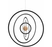 Flensted Mobiles – Mobile Science Fiction Nature – Acier Marron/Noir – 24 x 24 cm
