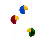 Flensted Mobiles – Mobile Talking Tree, multicolore en acier, 61 x 33 cm