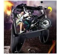 Mobile game controller 4in1 gamepad shoot and aim trigger phone cooling - noir G