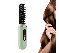 Mobile Glide Styler - Unité De Lueur Chaude Rapide, Base De Pivotant Rechargeable, Article Compact De Contrôle Des Frisottis, Tâche De Préparation Matinale Rapide, Aide De Poche Beauté De Haute