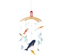 Small Foot Mobile Grand océan en Bois, Mobile 3D au Look Marin, idéal pour Les Jeunes Enfants et Les bébés, 12290
