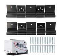 Mobile Home Doorz Kit de charnières de porte à haute résistance pour portes d'entrée | Charnières de porte à rampe à friction avec installation facile