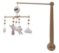 Domiva – Mobile musical pour bébé – Lilas – 40 cm – Forêt enchantée – Boîte à musique