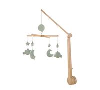Mobile musical bébé en bois avec 4 jouets - UNI SAUGE