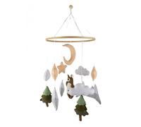 Mobile Bb Ours Brun Fait Main