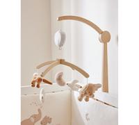 Mobile musical, bras en bois -...