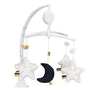 Mobile Musical en velours blanc