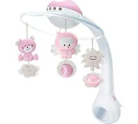 mobile musical et projecteur 3 en 1 Rose