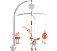 Mobile musical en velours - esmee blanc TU