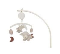 Mobile Musical Lit Bébé - Support en Bois - Woolly | Lit bébé apaisant, avec moutons, étoiles et lunes, mobile pour bébé