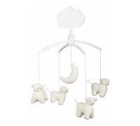 Mobile musical moutons et lune