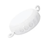 Mobile musical pour berceau de bébé - Lecteur de boîte à musique rotatif automatique à 3 modes, 24 berceuses au piano, machine sonore portable avec contrôle du volume | Dispositif apaisant de sucette