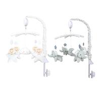 Mobile Musical Pour Berceau - Jouet Animal En Peluche À Remonter, Décoration Rotative Pour Chambre D'enfant, Sucette Pour Bébé, Accessoire Mignon Pour Bébé | Boîte À Musique Mobile Pour Berceau De Béb