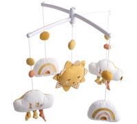 Sauthon Mobile musical Sunlight en coton blanc TU