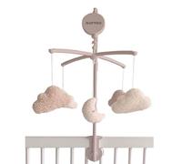 Mobile Musicale Teddy Bouclette - Nuage De Lune - Beige - Beige