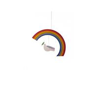 Flensted Mobiles Noah's Rainbow Mobile suspendu en carton de haute qualité 22,9 cm