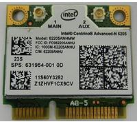 Mobile Options 62205ANHMW Advanced-N 6205 802.11 mini-PCI-E SPS No. 631954-001 Carte Reseau Wifi sans fil pour ordinateurs portables HP