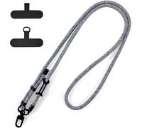 Mobile Phone Cord,Adjustable Phone Neck Strap For Keys,All Smartphones (Grey)