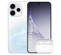 OPPO Reno15 5G Aurora White Box 6.59" Double SIM Android 16.0 USB Type-C 8 Go 512 Go 6500 mAh Blanc