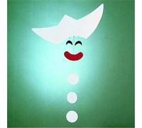 Flensted Mobile en carton blanc - Motif : Pierrot - Design : Frede Fabek - Dimensions : 42 x 28 cm - 075
