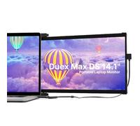 Mobile Pixels Duex Max DS 14,1” Moniteur Portable, FHD 1080p, USB-C/HDMI, Compatible avec PC 14-17”, Windows/macOS/Android/Switch
