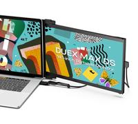 Mobile Pixels Duex Max DS 14,1” Moniteur Portable FHD, USB-C/HDMI Plug-and-Play, pour PC 14-17”, Compatible Mac/Windows/Android/Switch