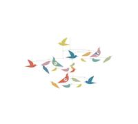 Mobile polypro Oiseaux multicolores