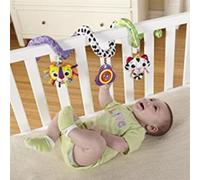 Mobile Pour Bébés De 0 À 12 Mois, Jouet Éducatif Avec Animaux Et Objets À Saisir Depuis Le Berceau Ou La Poussette