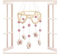 Mobile pour Berceau Bébé,Carillon Musical de Lit Bébé - Jouets à Clochettes Décoration Suspendue pour Lit Parc Suspendu au Plafond Pièce Chambre d'Enfant Chambre pour les Filles et les