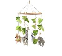 Mobile pour berceau de bébé motif animaux sauvages mignon décoratif pour décoration d'intérieur salon chambre d'enfant