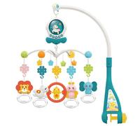 Mobile Pour Berceau - Projecteur Musical Pour Bébé, Veilleuse Pour Nouveau-nés, Jouets De Développement Du Cerveau Pour 0 À 3 Mois, Jouet Musical Lumineux Pour Bébé, Mobile Pour Berceau Pour Nourrisso