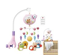 Mobile pour lit bébé - Mobile musical pour berceau avec projecteur veilleus