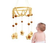Mobile pour Lit de Bébé, Mobile Musical Bébé, Jouets à Clochettes Décoration Suspendue pour Lit Parc Suspendu au Plafond Pièce Chambre d'Enfant Chambre pour les Filles et les