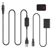 Mobile Power Bank Chargeur 5 V USB Câble + DR-110 Coupleur NB-13L NB13L Dummy Batterie pour Canon G7X Mark II G1X G7X MII G5X G9X SX720