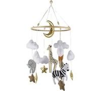 Mobile Safari en bois fait main Multicolore G