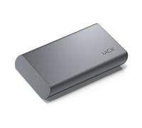 Mobile Secure STKH500800 - SSD - High Performance - chiffré - 500 Go - externe (portable) - USB 3.2 Gen 2 (USB-C connecteur) - AES 256 bits - gris
