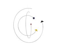 Flensted Mobiles – Mobile So Close – Acier multicolore 59 x 57 cm