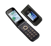 Mobile TéléPhone Portable Bagima GSM 2G Flip TéléPhone Portable pour Personnes âgées Double Affichage 4800 MAh Gros Bouton Grand Volume TéléPhone Portable pour Senior SOS Call