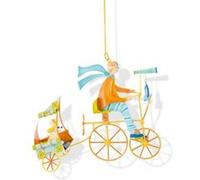 L'Oiseau Bateau Triple Mobile au Chien Orange