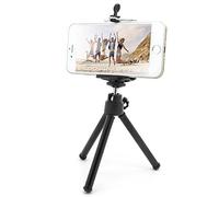 Mobilefox Support de téléphone portable Mini trépied trépied selfie pince pour Samsung Galaxy Note 3 4 5 8 9 10 Edge Alpha