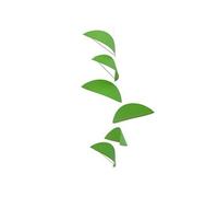 Flensted Kites, Green Mobile, Acier, Gris/Rose, 80 x 38 cm