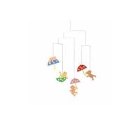Flensted Hugging Bears Mobile, acier, multicolore, 60 x 47 cm