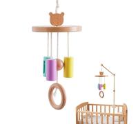 Mobiles pour Bébé Lit Bébé,Jouet Mignon en Bois | Mobile Sensoriel | pour Filles Chambre Enfant Décor Noël Anniversaire