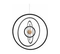 Flensted Mobiles – Mobile Science Fiction Nature – Acier Marron/Noir – 24 x 24 cm